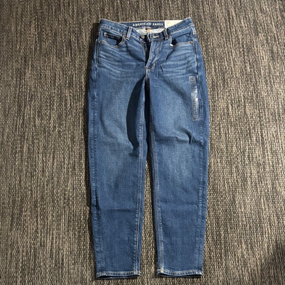 American Eagle Mom Jean Dark Wash Size 4 NEW